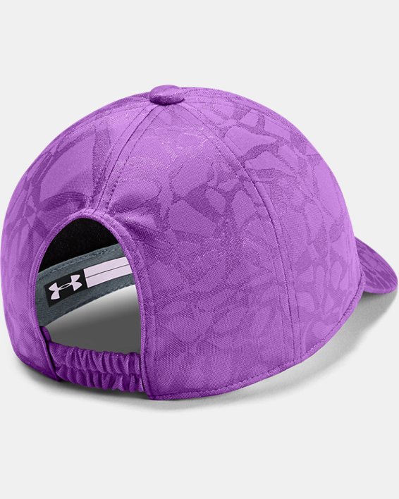 Girls' UA Play Up Cap, Purple, pdpMainDesktop image number 1